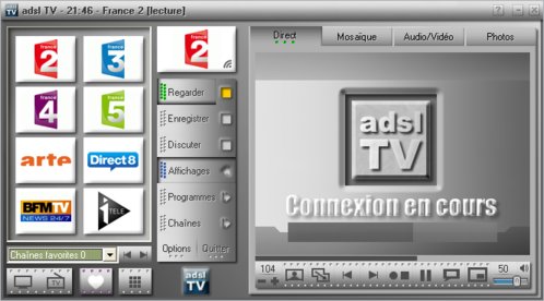 Skin d'adsl TV / FM