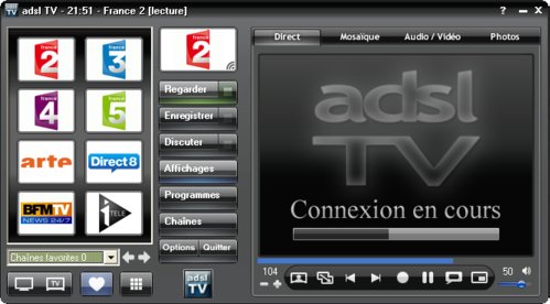 Skin d'adsl TV / FM