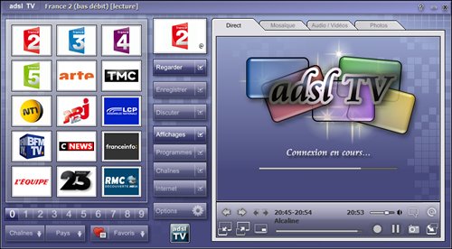 Skin d'adsl TV / FM
