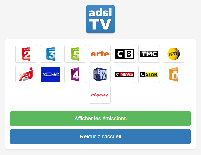 My adsl TV