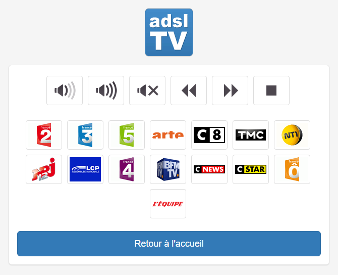 My adsl TV